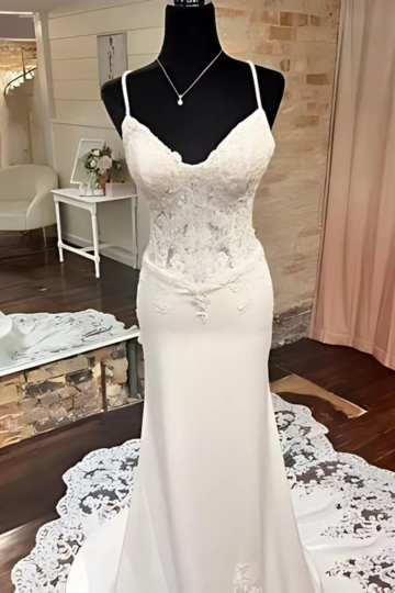 white jp private line designer wedding dress